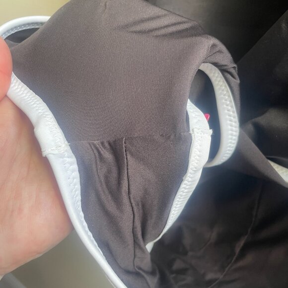 SKIMS PLUS SIZE NWOT ZIP-UP SWIM SCOOP NECK ONE PIECE in ONYX - Picture 5 of 5